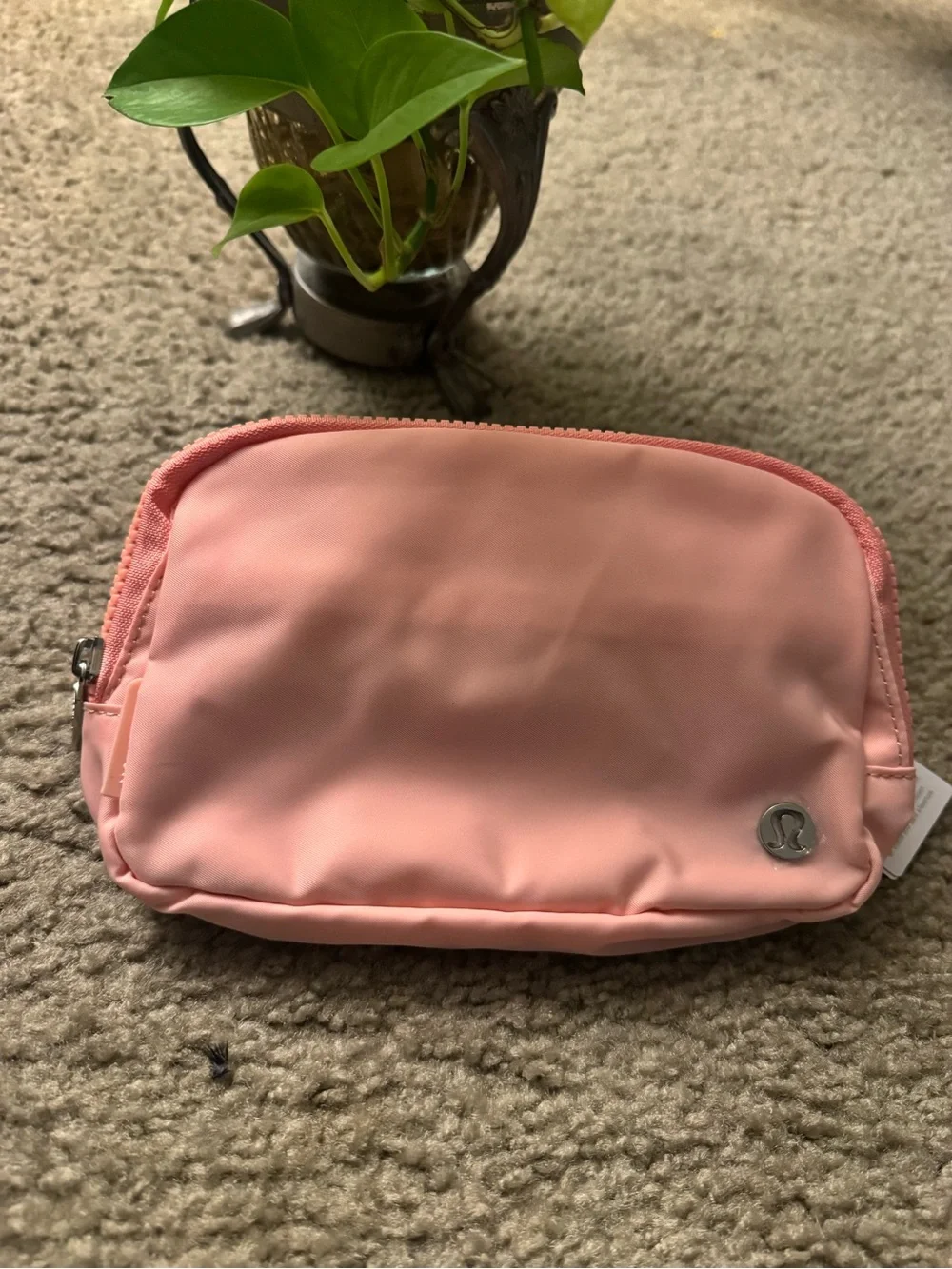 Pink color belt bag